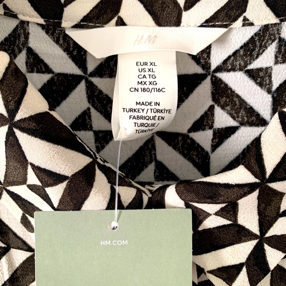 NWT H&M A-line dress with flared skirt USXL - Picture 5 of 6